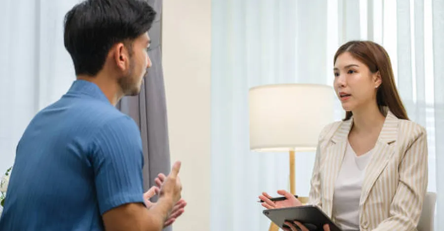 calm professional coaching session